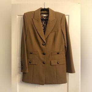 Veronica Beard classic jacket in camel